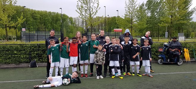 Fanatiek op weg naar Finaledag