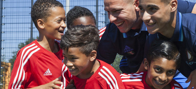 Finaledag Feyenoord Street League op Schouwburgplein