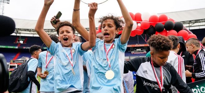 Team Piva kroont zich in De Kuip tot Street League-kampioen